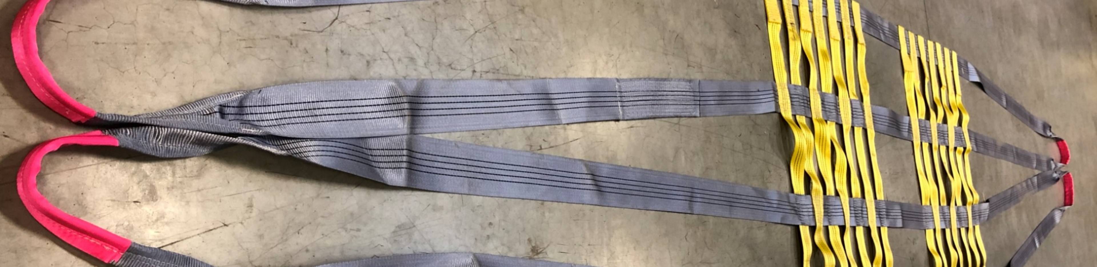 WHEEL NET in web slings • VEHICLE HOISTING NET Allweb